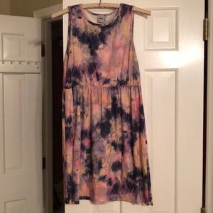Asos tie dye mini dress Sz 6